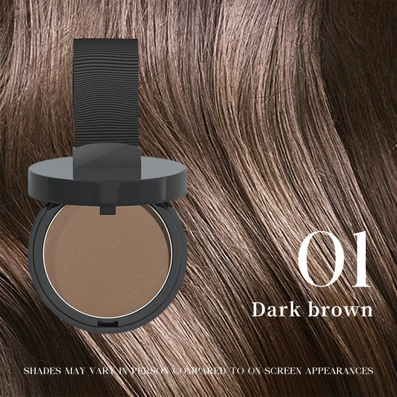Hair Shadow & Root Touch Up, Long-Lasting Hair Rich Shading Powder, Available in 30 Shades