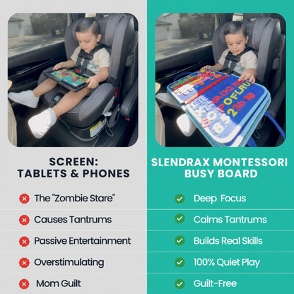 Slendrax™ Montessori Busy Board