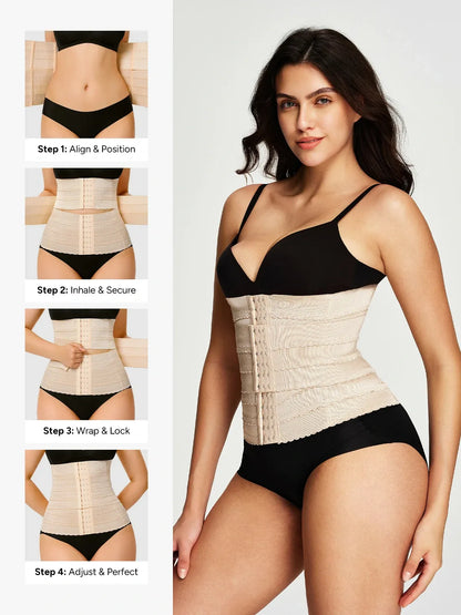 Front Buckle Tummy Control Waist Cincher