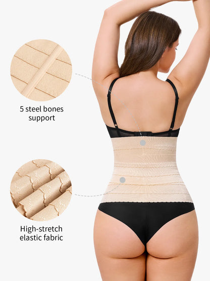 Front Buckle Tummy Control Waist Cincher