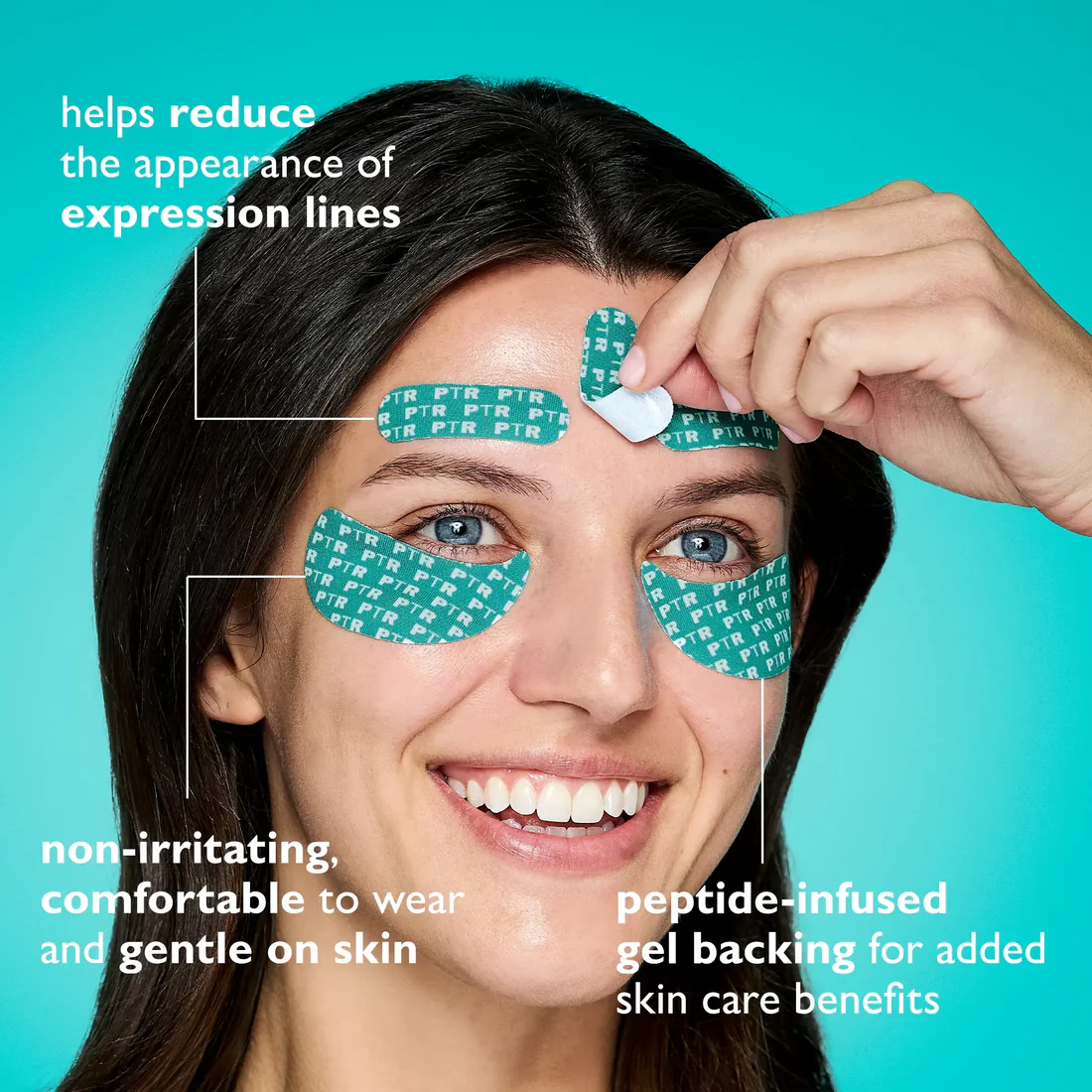 Slendrax Révéler Peptide Face & Eye Tape
