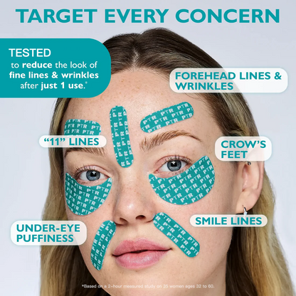 Slendrax Révéler Peptide Face & Eye Tape