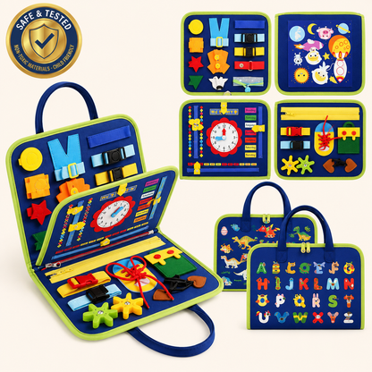 Slendrax™ Montessori Busy Board