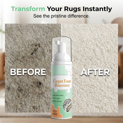 🔥Limited Time Promotion 60% OFF🔥Waterless Carpet Foam Stain Remover with Towel